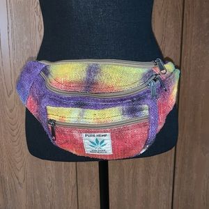 Tie dye fanny pack
